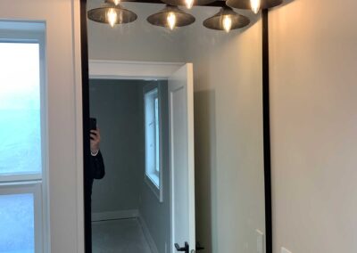 Clear Mirror with Trim